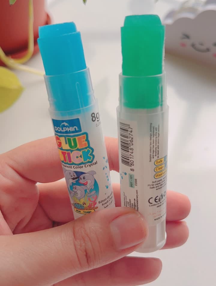 چسب ماتیکی رنگی