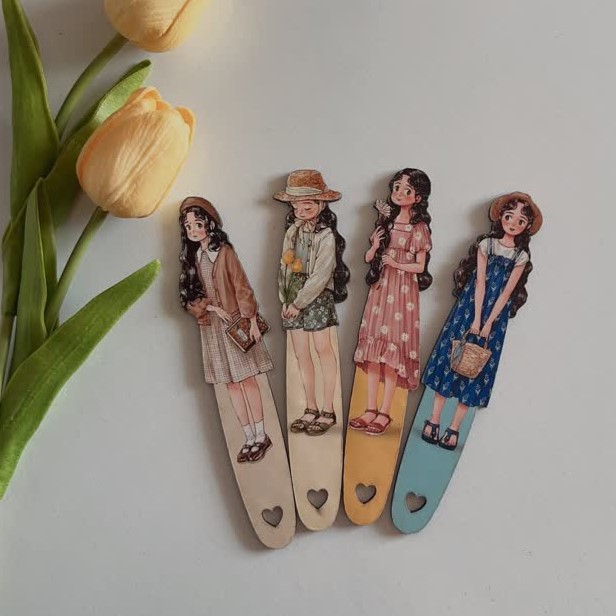 بوکمارک دختر جنگل