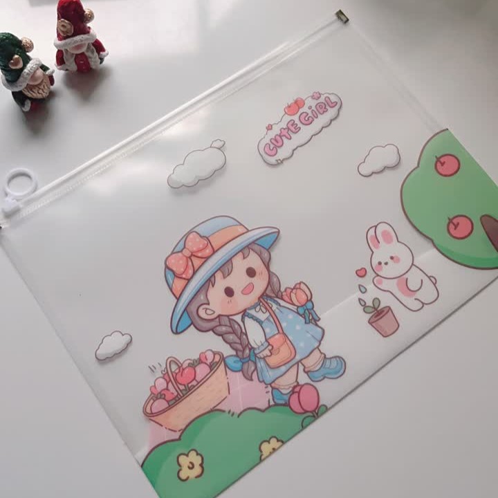 پوشه زیپ دار  PVC سایز A4