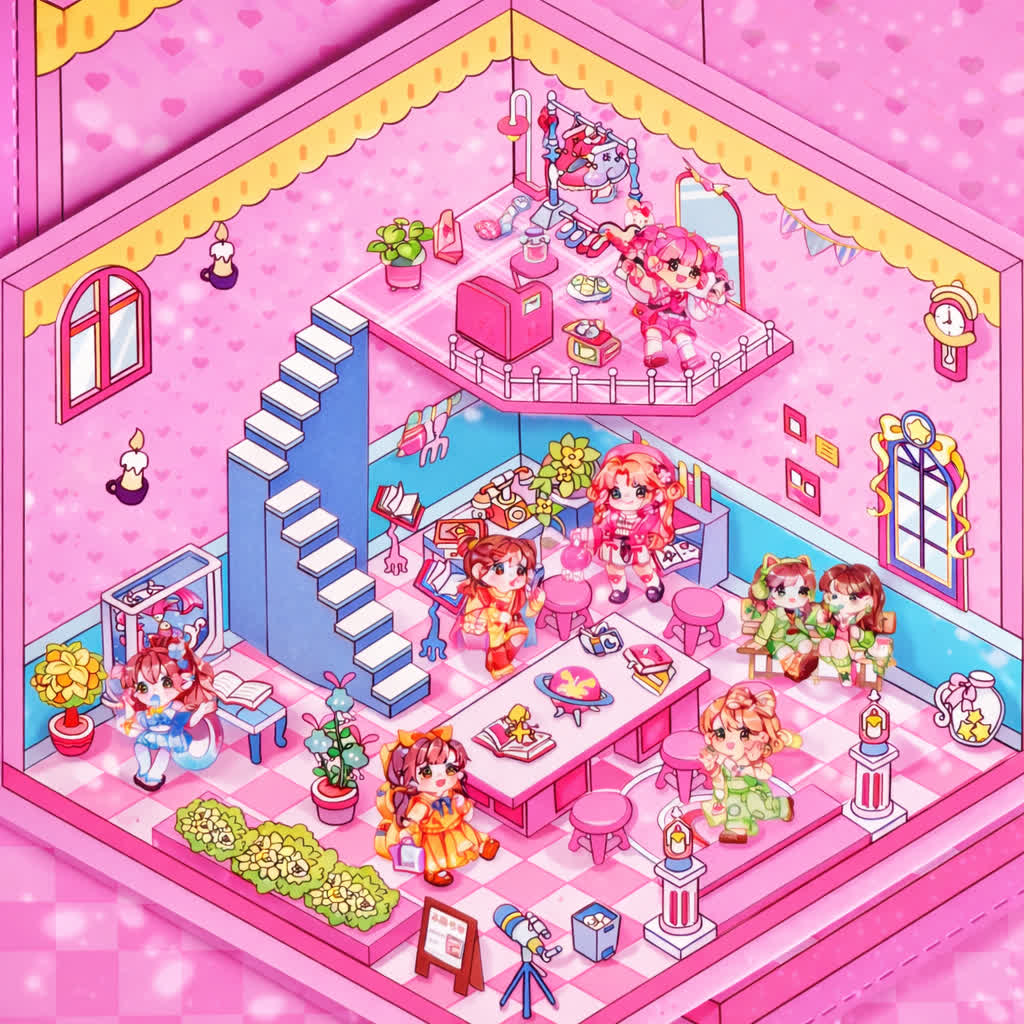 استیکر چیدمان سه بعدی(3D) سایز بزرگ